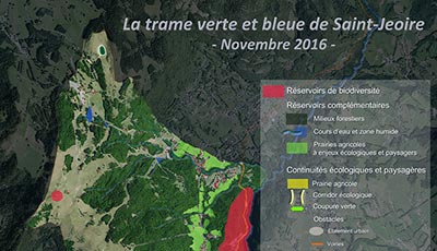 PLU de Saint-Jeoire – Trame verte et bleue